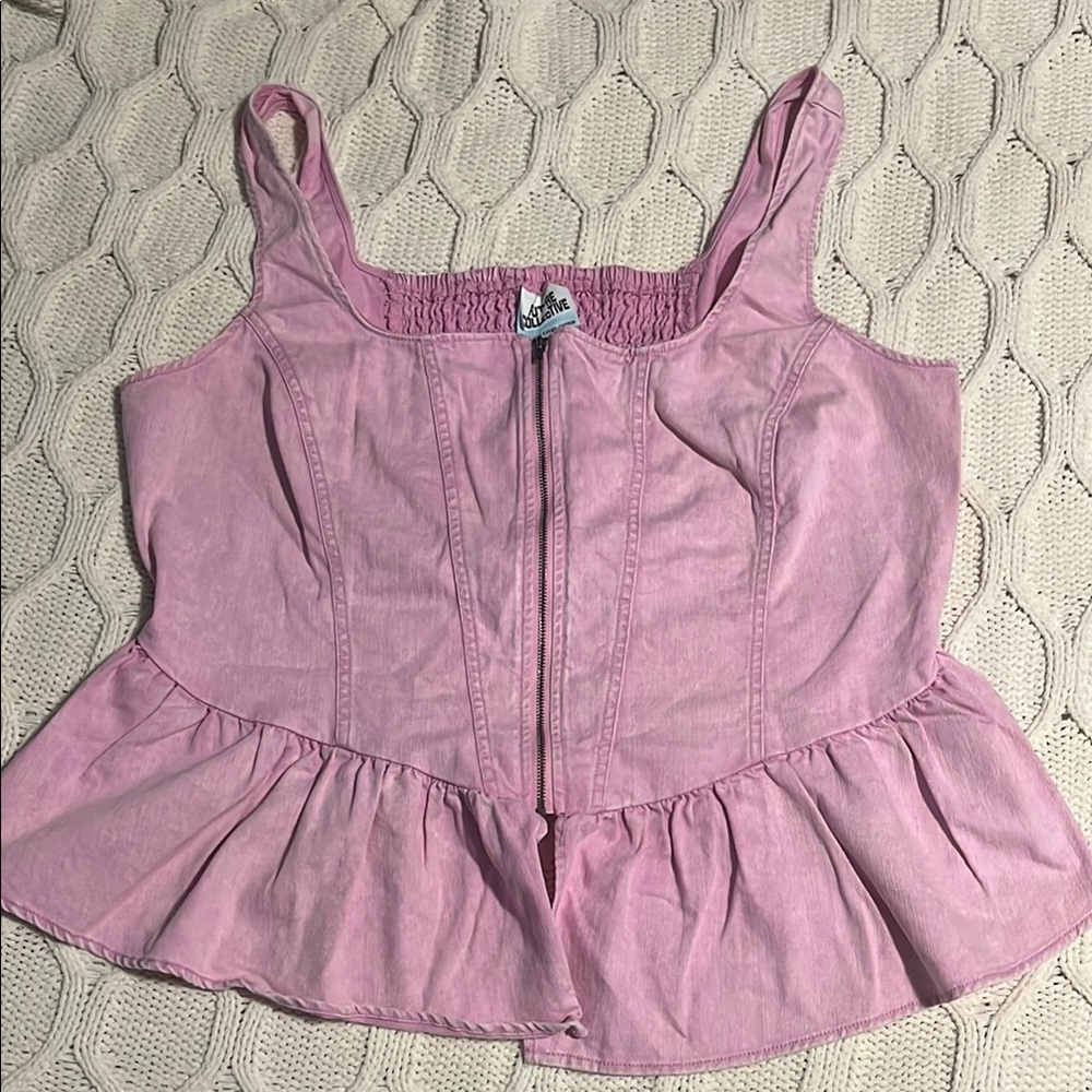Pink Corset Top